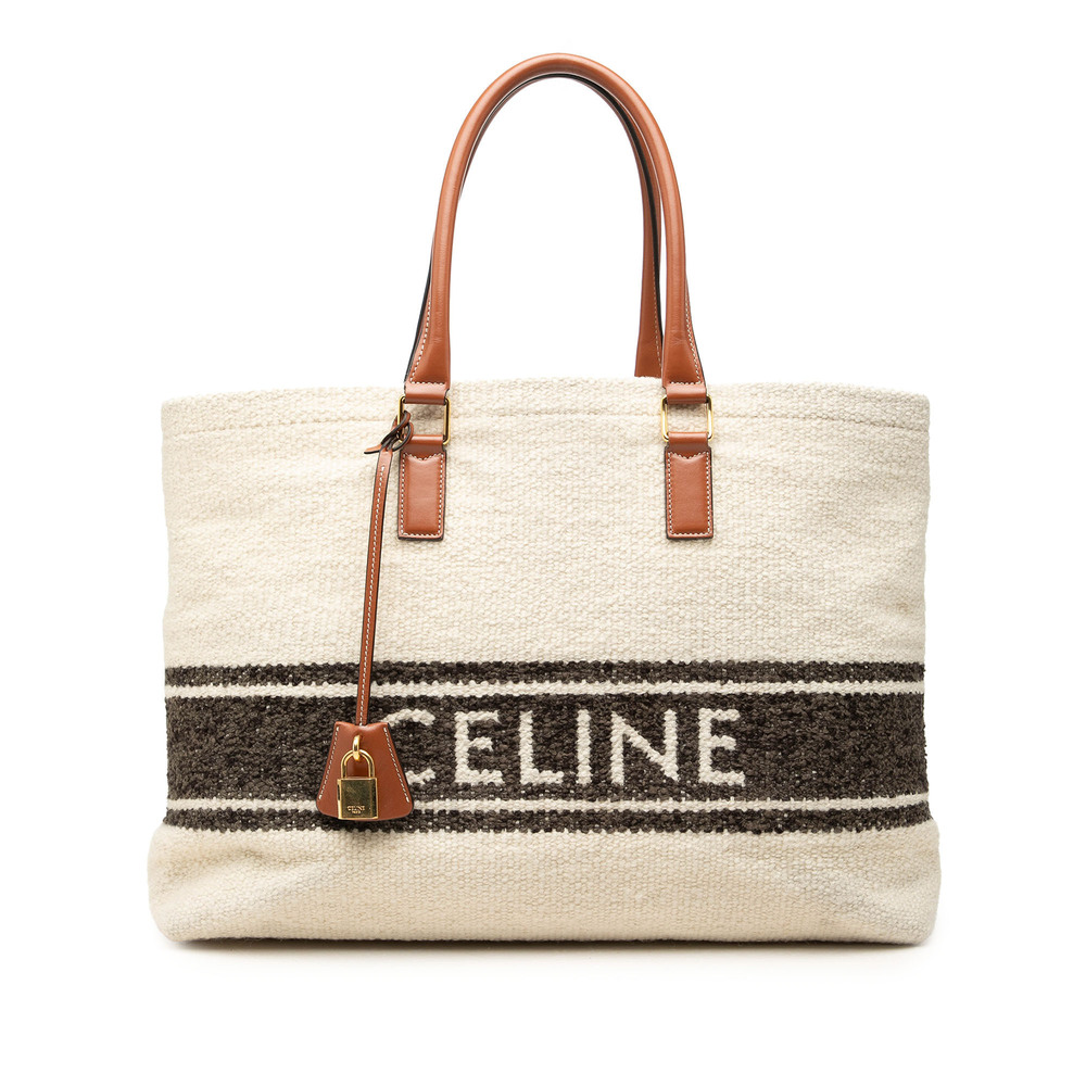 Pre-Loved Celine Canvas Plein Soleil Horizontal Cabas Tote